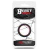 Beast Rings Cockring silicone Beast Rings 36mm Noir-Rouge